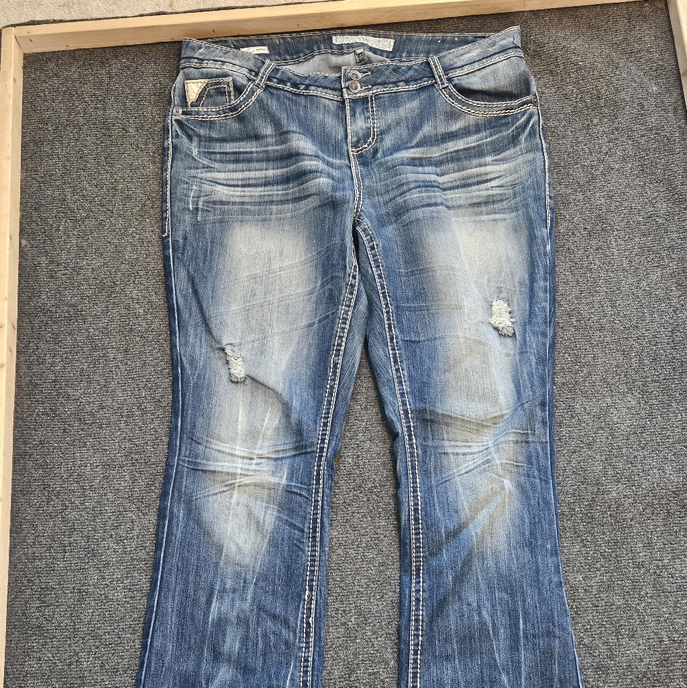 Size 16 YMI Distressed Jeans